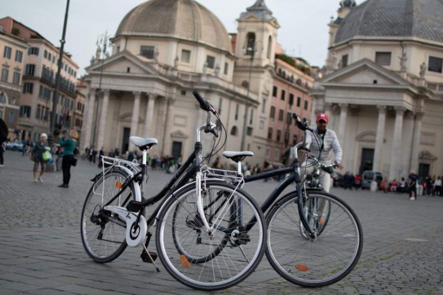 Guided Bicycle tour, city center, Rome city