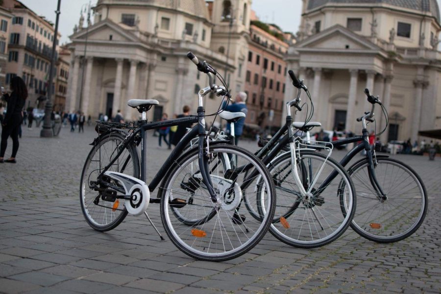 Guided Bicycle private tour, city center, Rome city