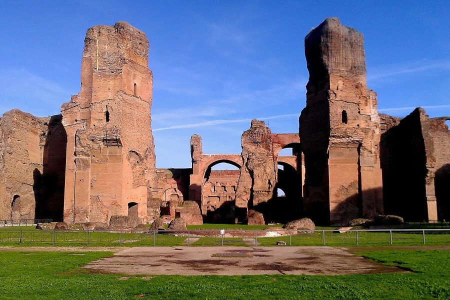 The Baths of Caracalla the massive spa of ancient world